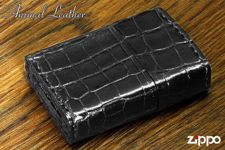 Zippo ジッポー Animal Leather アニマルレザー 2Z-CROCOBK