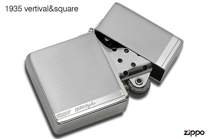 Zippo ジッポー 1935 vertival＆square 1935VE-PP