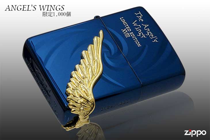 Zippo ジッポー 限定1,000個 PAW-118 ANGEL'S WINGS エンジェルウィングス PAW-118BLG