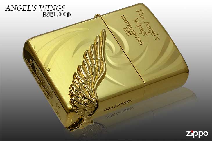 Zippo ジッポー 限定1,000個 PAW-118 ANGEL'S WINGS エンジェルウィングス PAW-118GG
