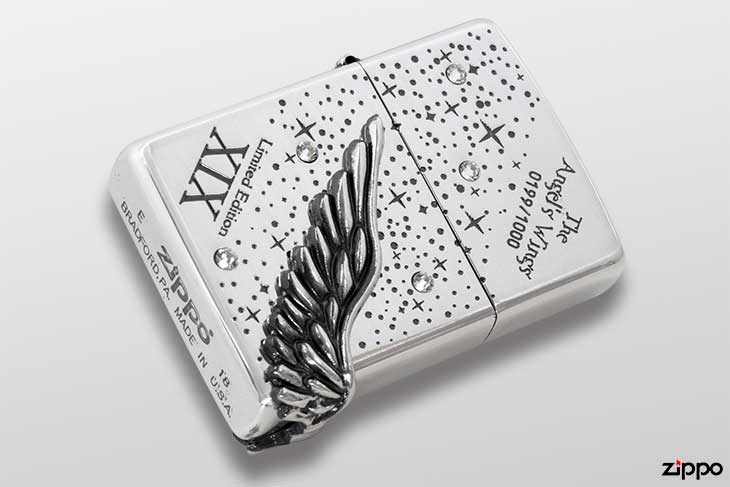 Zippo ジッポー 限定1,000個 ANGEL'S WINGS エンジェルウイングス PAW-119SI