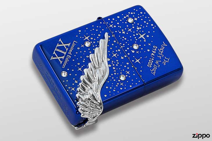 Zippo ジッポー 限定1,000個 ANGEL'S WINGS エンジェルウイングス PAW-119BLS