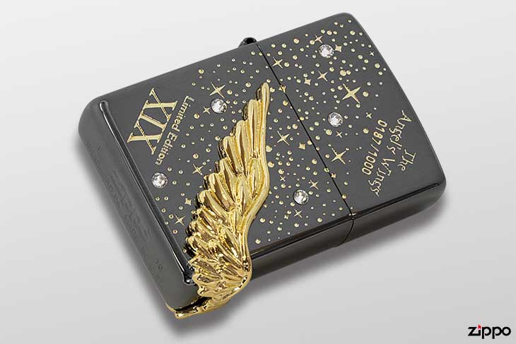 Zippo ジッポー 限定1,000個 ANGEL'S WINGS エンジェルウイングス PAW-119BNG