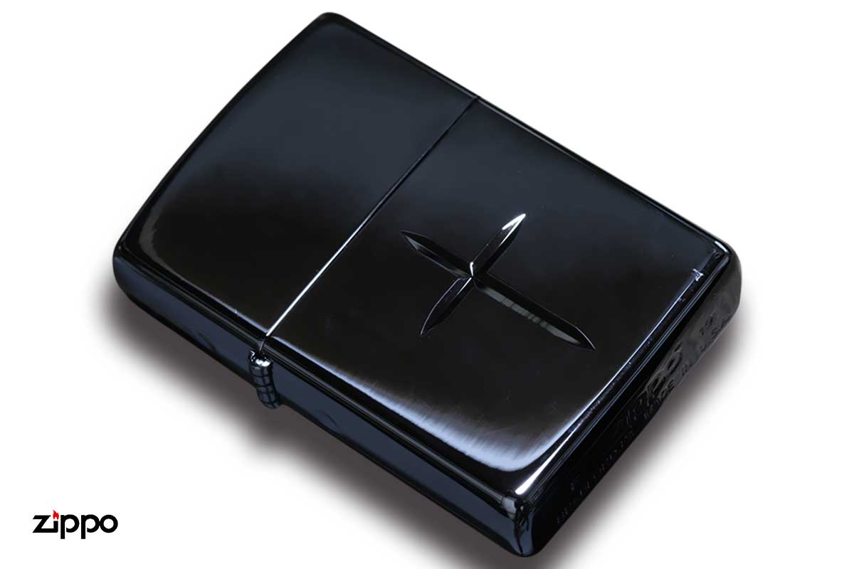 クロスフェイス　zippo ライター ZIPPO公式旗艦店】クロスオブフェイス(アンティークシルバー