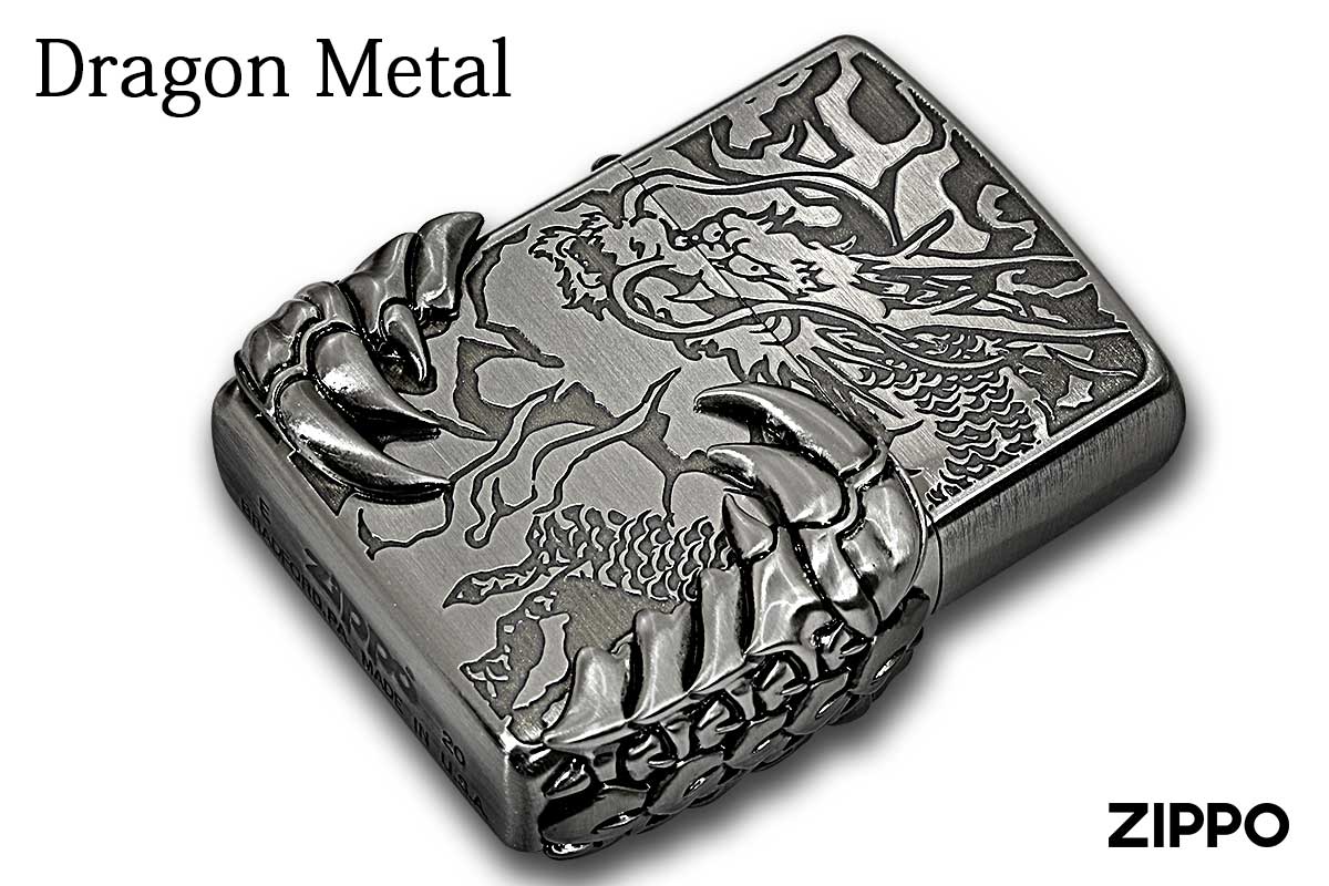 Zippo ジッポー ドラゴンメタル Dragon Metal DTX-M2-NI｜Zippo専門店