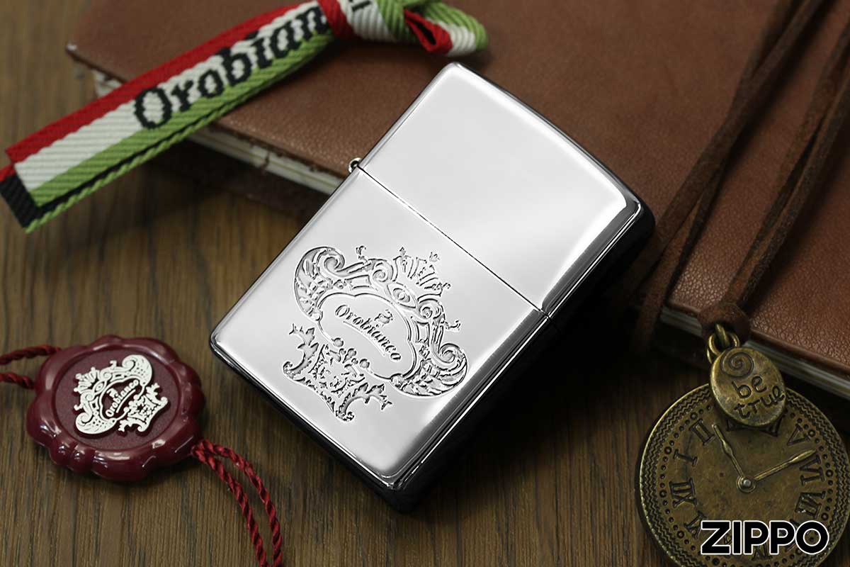 Zippo ジッポー Orobianco オロビアンコ LOGO ロゴ NIイブシ ORZ-002 NI