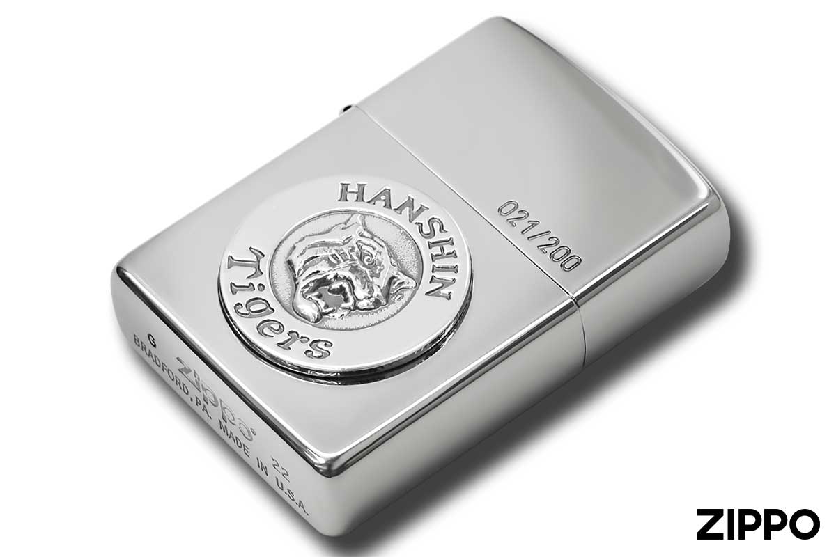 Zippo ジッポー 限定200個 HANSHIN Tigers 阪神タイガース HTZ-メタル