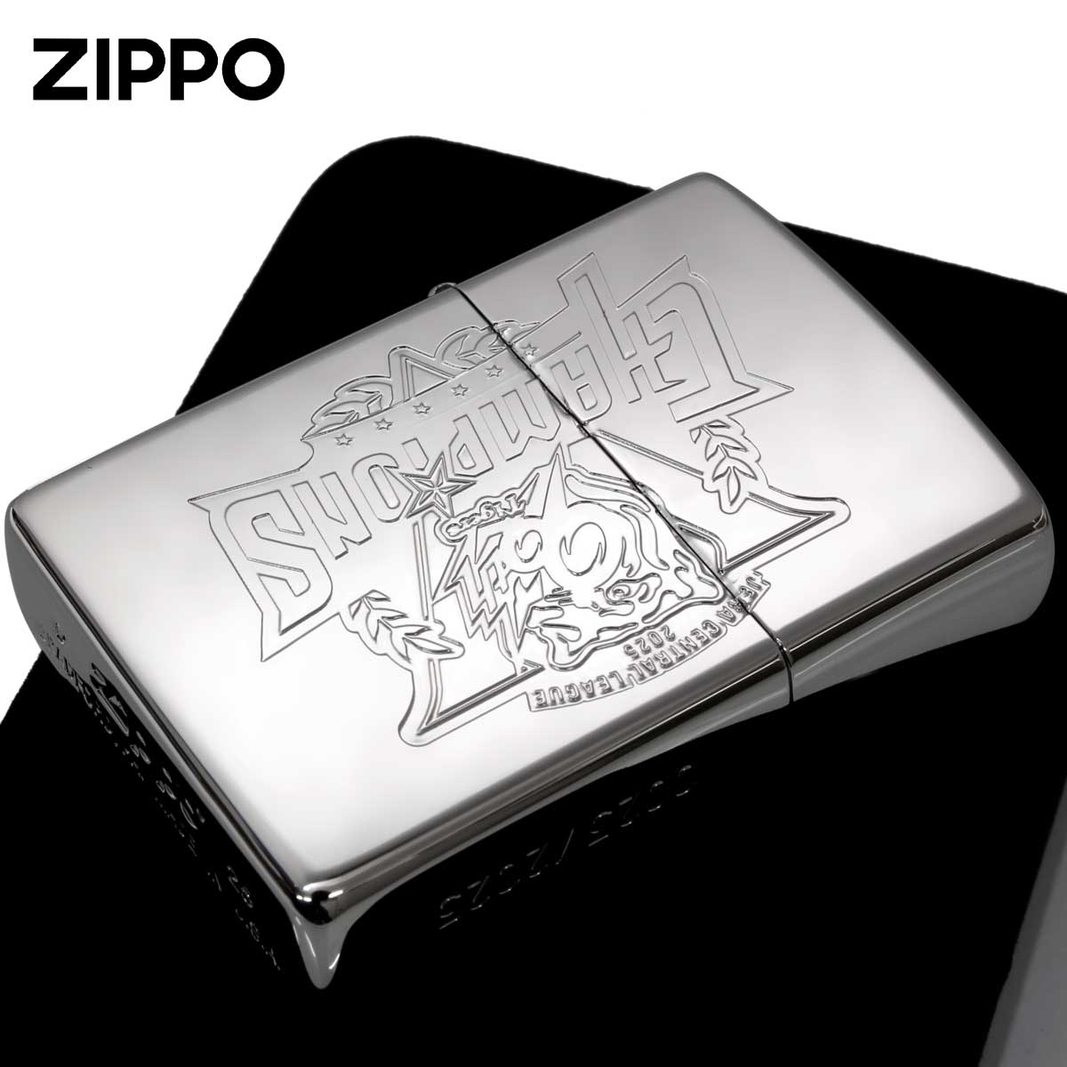 Zippo ジッポー 限定2,025個生産 阪神タイガース 2025年リーグ優勝記念限定ZIPPO HANSHIN Tigers プラチナコーティング オフィシャルライセンス品 HTZ-2025VICTORY PP