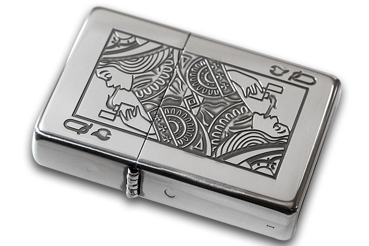 Zippo ジッポー ボトムズアップ トランプクイーン｜Zippo専門店