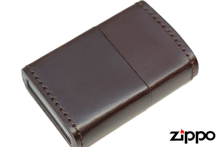 Zippo ジッポー ブライドルレザー オーストリアンナッツ
