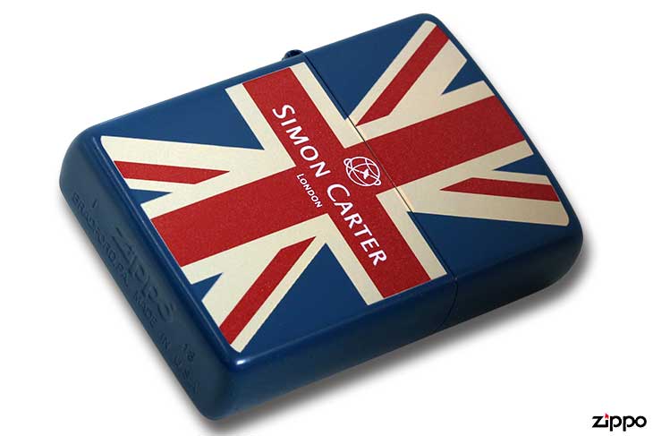 Zippo ジッポー サイモンカーター ユニオンジャック マット塗装 Simon Carter LONDON オフィシャルライセンス品 ZP SCP-041 メール便可