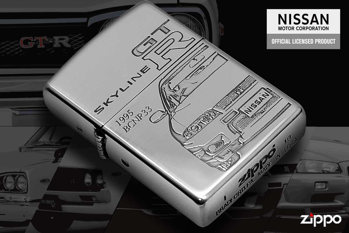 Zippo ジッポー 日産 NISSAN スカイライン SKYLINE GT-R BCNR33