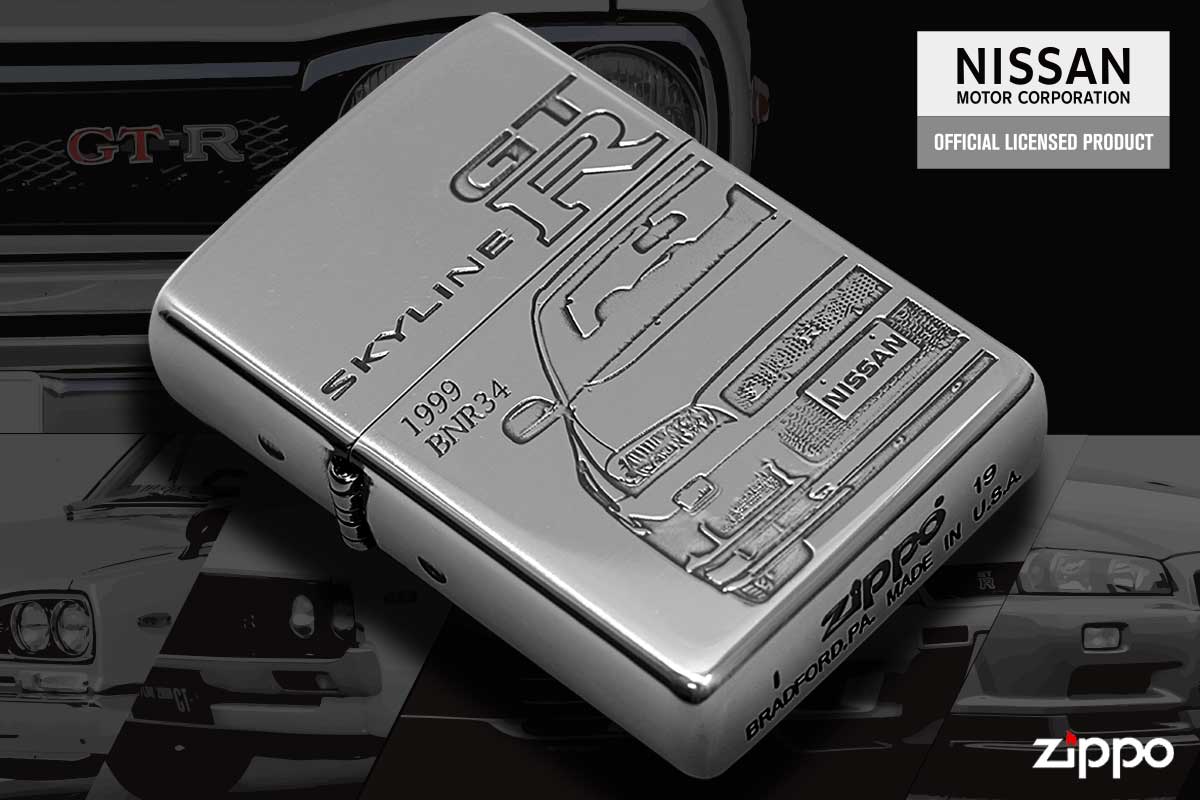 ジッポ　zippo スカイライン　GT-R34