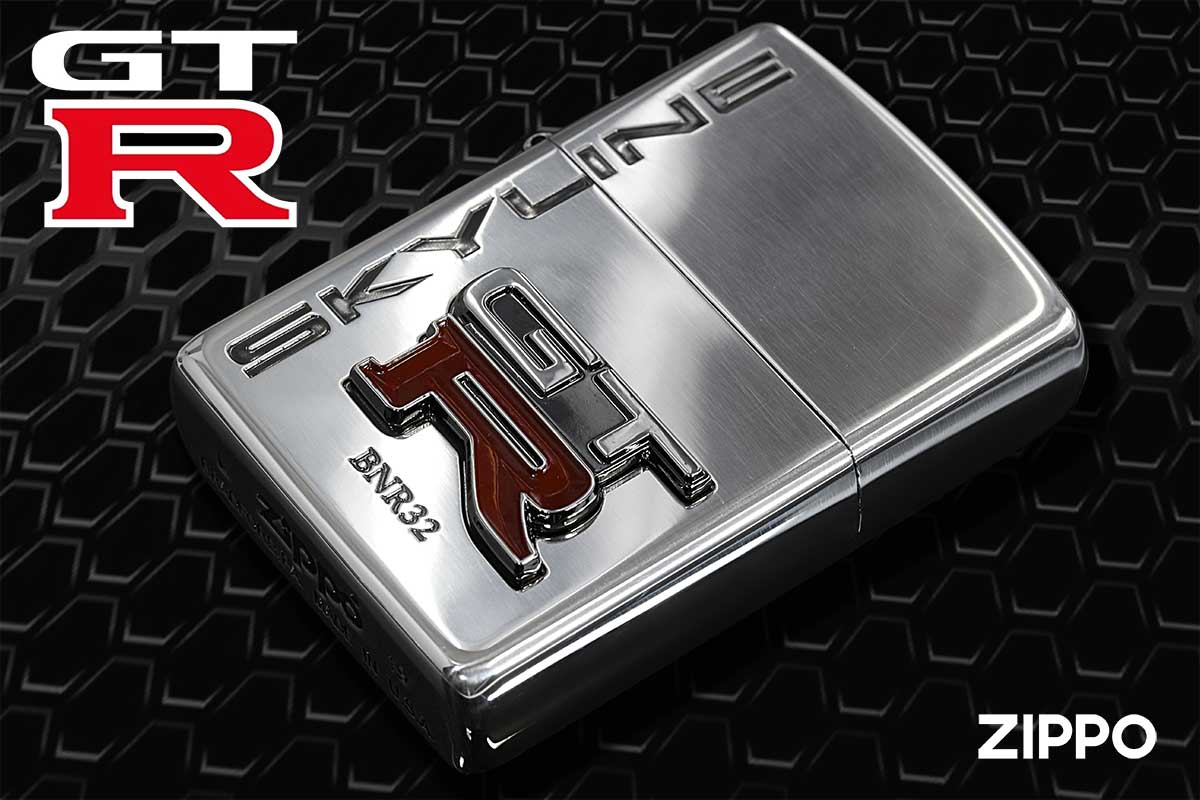 Zippo ジッポー 日産 NISSAN SKYLINE EMBLEM スカイライン エンブレム ...