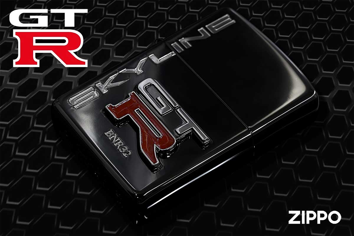 Zippo ジッポー 日産 NISSAN SKYLINE EMBLEM スカイライン エンブレム BK GT-R BNR32