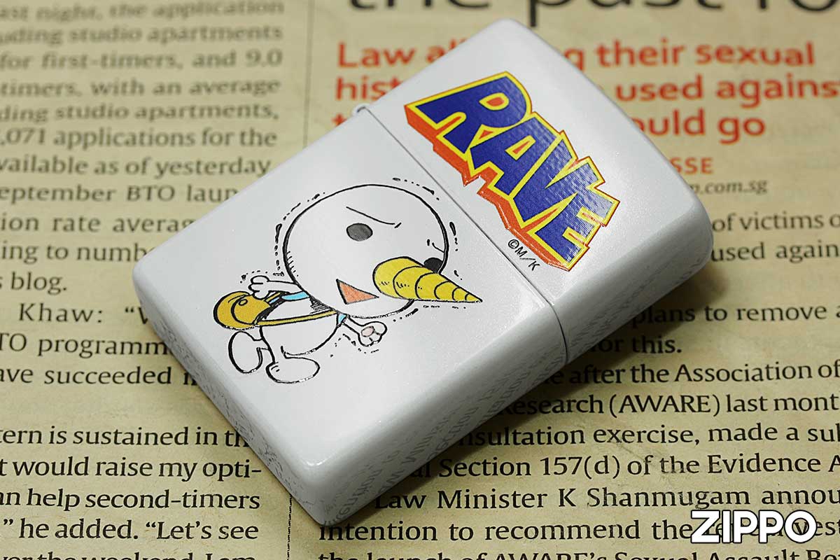 Zippo ジッポー 真島ヒロ RAVE レイヴ プルー