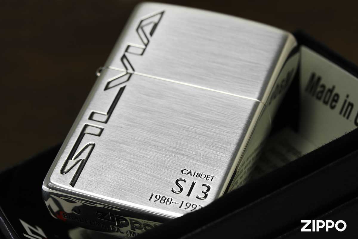 Zippo ジッポー シルビア 日産 自動車 NISSAN SILVIA オフィシャルライセンス品 S13