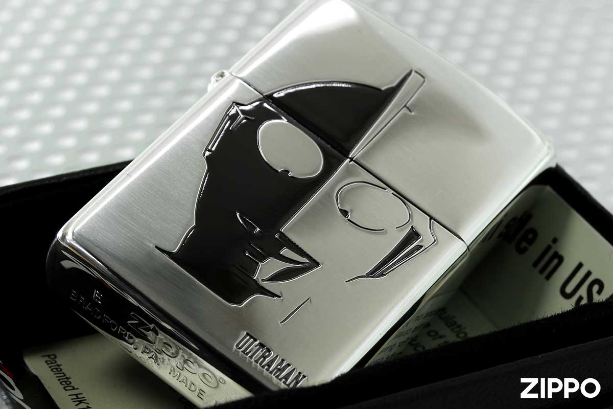 Zippo ジッポー ウルトラマン ULTRAMAN 銀メッキ オフィシャルライセンス品 SV