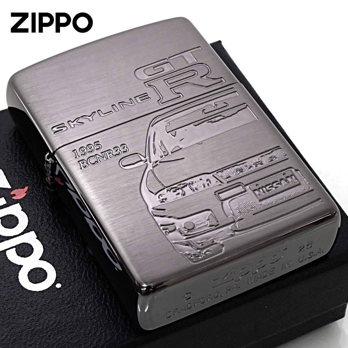 Zippo ジッポー スカイライン GT-R 日産 自動車 NISSAN SKYLINE