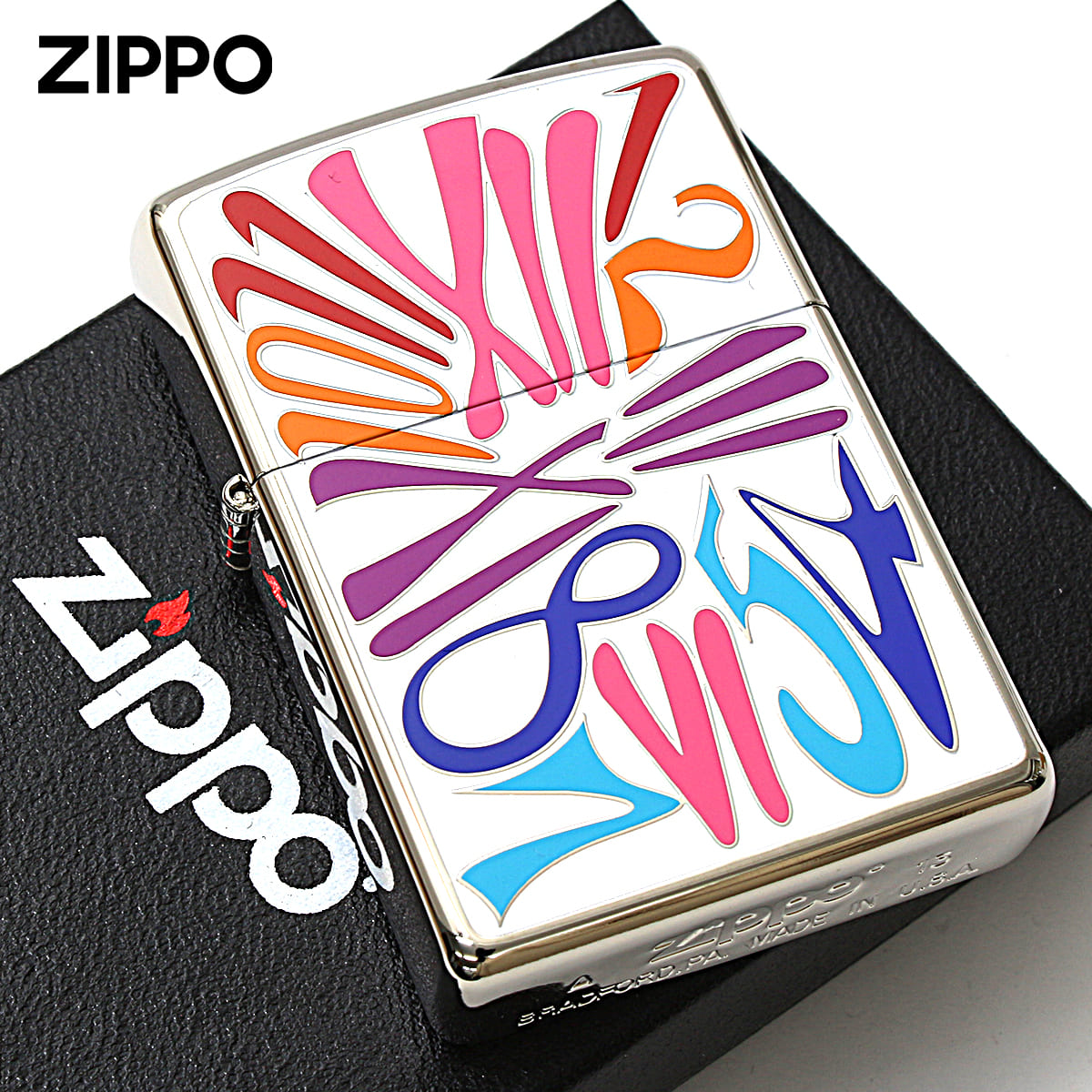 Zippo ジッポー ダイヤル 数字 DIAL STUFF TIME カラフル STT-D メール便可