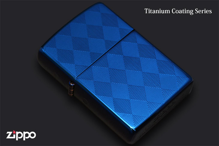Zippo ジッポー Titanium Coating Series ARGYLE Ti-BL-A（Ａ）