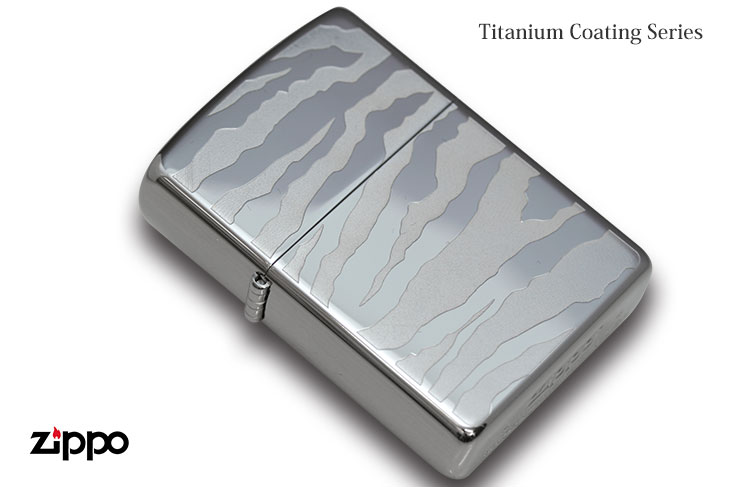 Zippo ジッポー Titanium Coating Series ゼブラ Ti-S-Z（B）