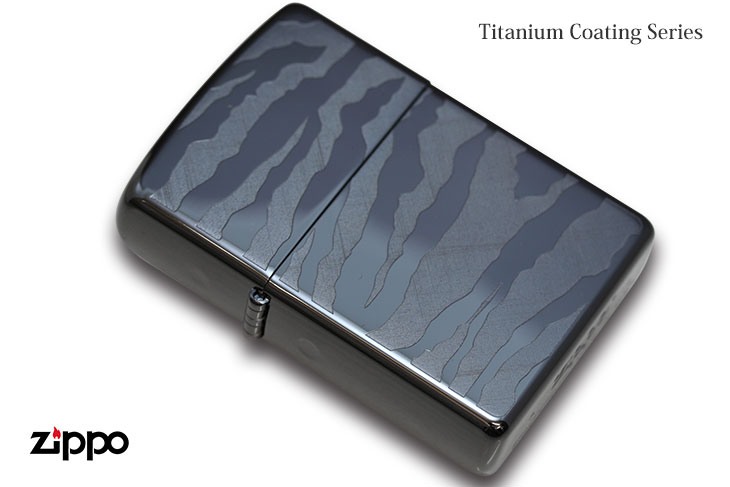 Zippo ジッポー Titanium Coating Series ゼブラ Ti-BK-Z（D）