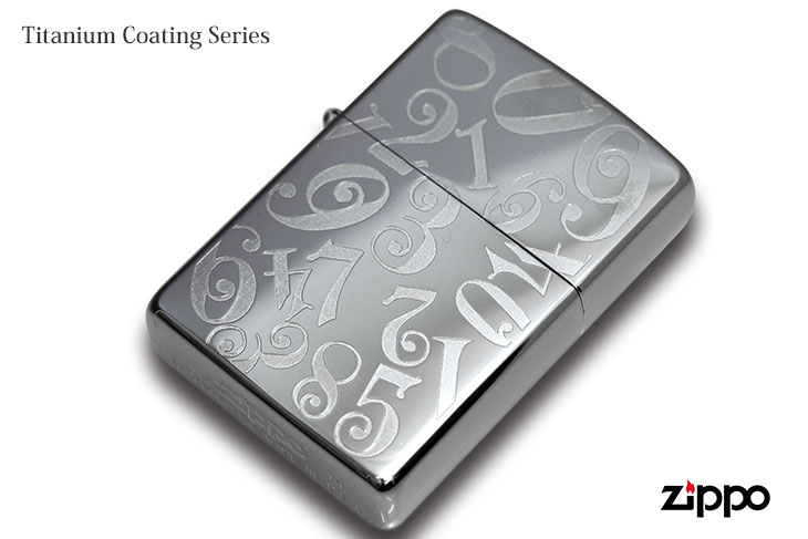 Zippo ジッポー Titanium Coating Series ナンバー Ti-S-N（B）