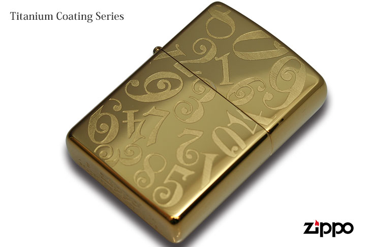 Zippo ジッポー Titanium Coating Series ナンバー Ti-G-N（C）