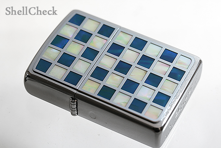 Zippo ジッポー Shell Check BL