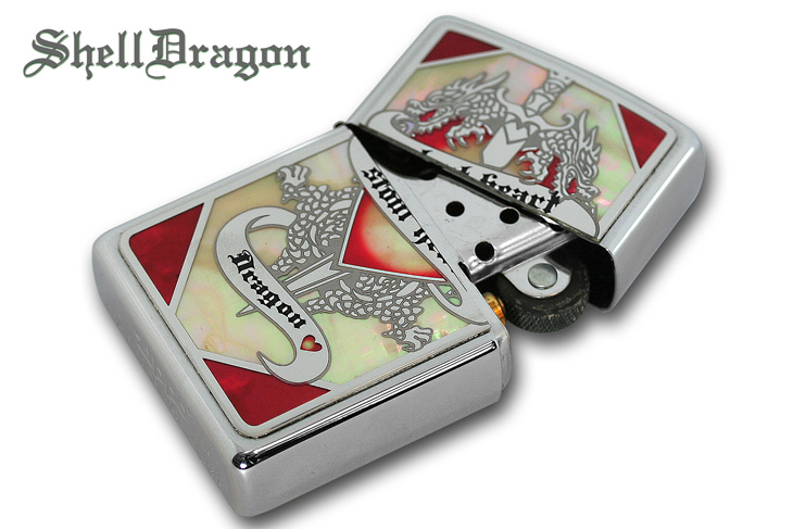 Zippo ジッポー Shell Dragon SHD-RD