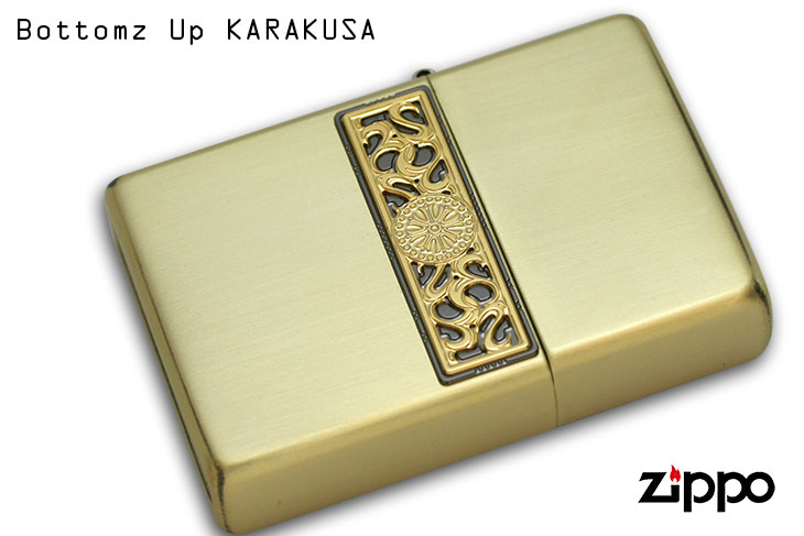 Zippo ジッポー Bottomz Up KARAKUSA 唐草ベルトB