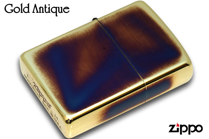 Zippo ジッポー Gold Antique 200GA