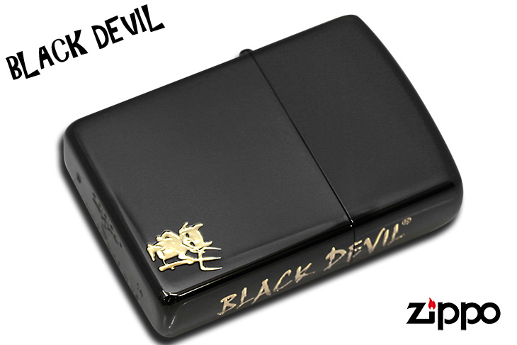 Zippo ジッポー BLACK DEVIL 162BKチタン