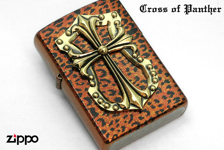 Zippo ジッポー クロスオプパンサー Cross of Panther BW