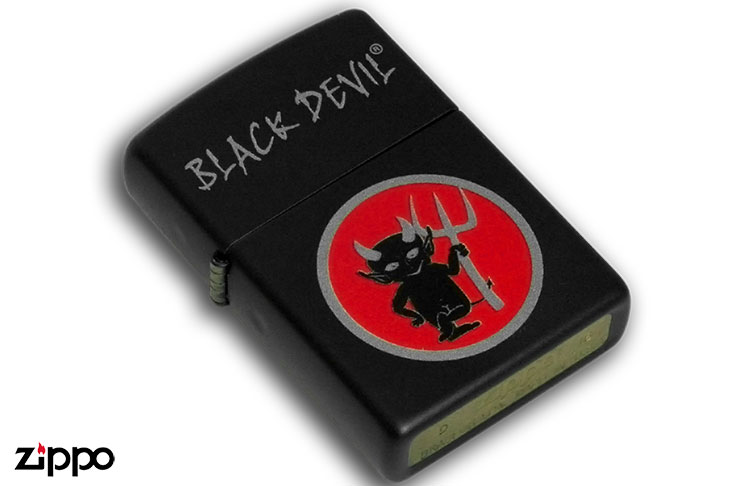 Zippo ジッポー BLACK DEVIL BKマット