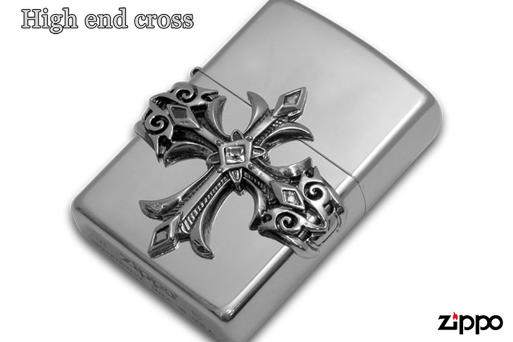 Zippo ジッポー ハイエンドクロス High end cross 銀イブシ