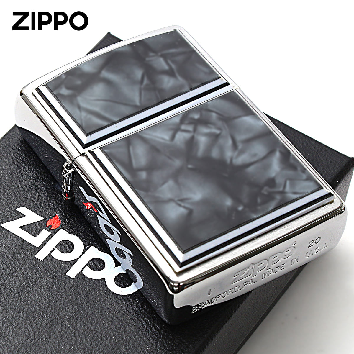 Zippo ジッポー ピックガード Pick guards プレート貼り BKM メール便