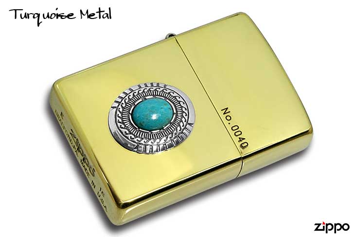 Zippo ジッポー Turquoise Metal ターコイズメタル BSイブシ