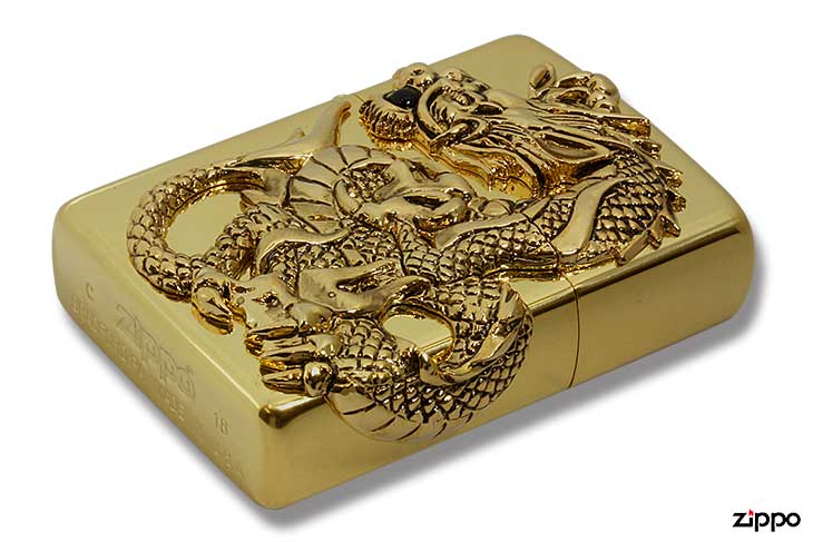 Zippo ジッポー 限定1,000個生産 DRAGON METAL ドラゴンメタル GOLD