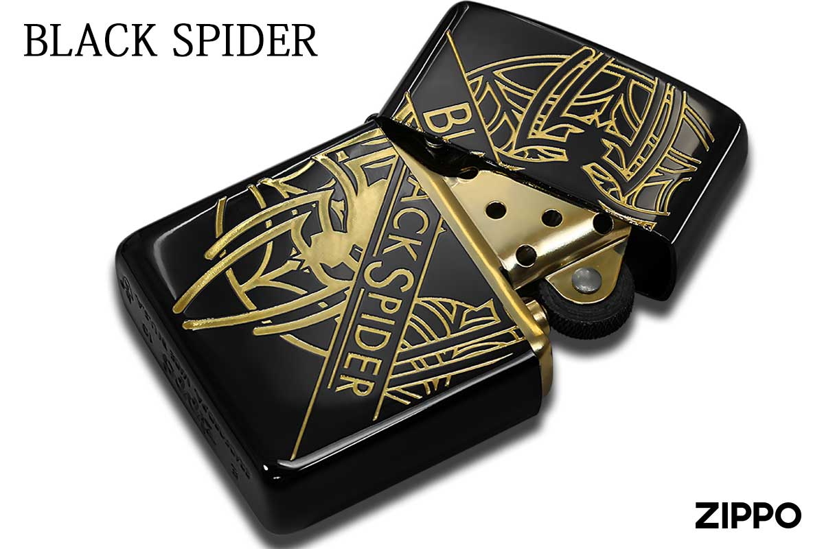 Zippo ジッポー ARMOR アーマー 162 BLACK SPIDER ブラックスパイダー 162BK