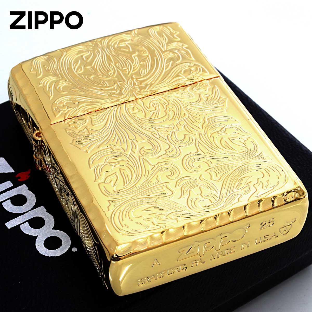 Zippo ジッポー ARMOR KING 2 アーマー キング 金メッキ GD