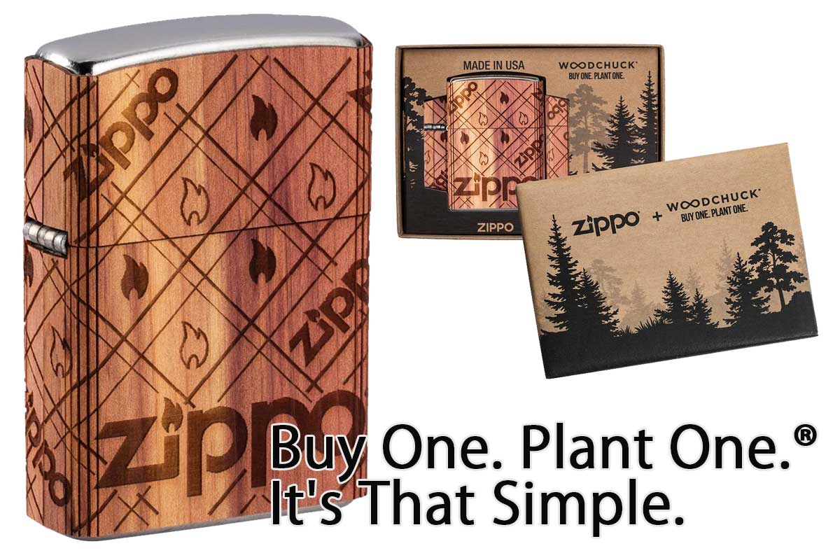 Zippo ジッポー ウッド 木 炎 アイコンフレーム WOODCHUCK USA