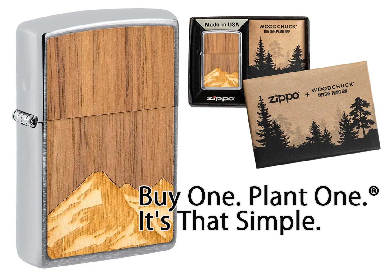 Zippo ジッポー WOODCHUCK USA Mountains 49800