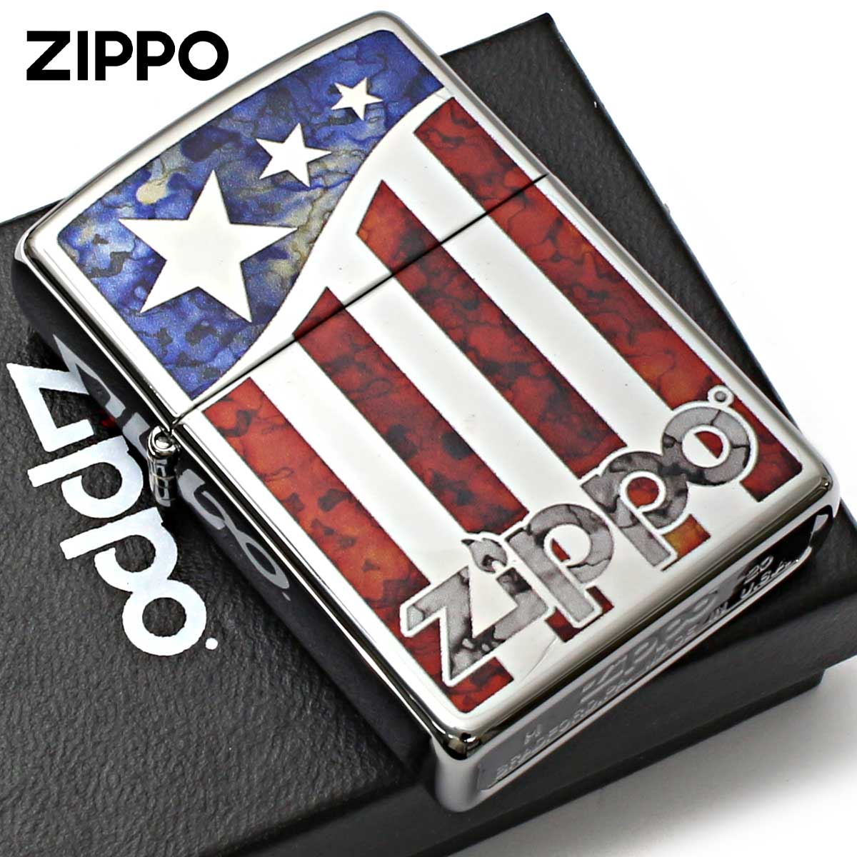 zippo ウィンディ 国旗 アメリカ 前面加工 ヴィンテージ 2001年製 zippo ウィンディ 国旗 アメリカ 前面加工 希少モデル