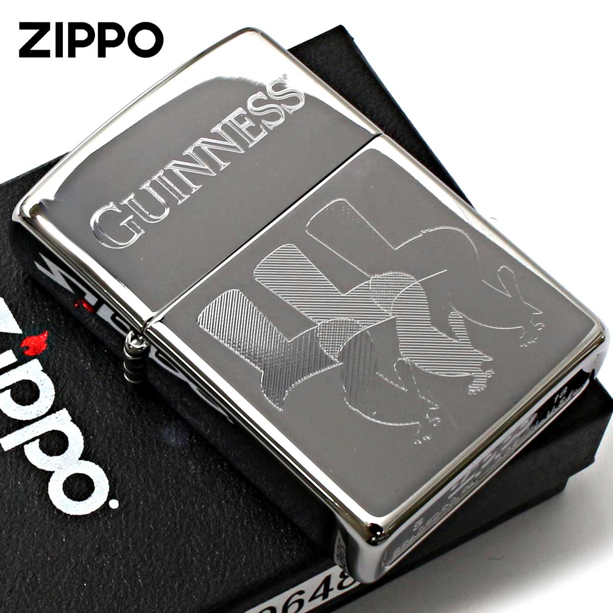 Zippo ジッポー ギネスビール 酒 ロゴ トゥーカン Guiness Beer