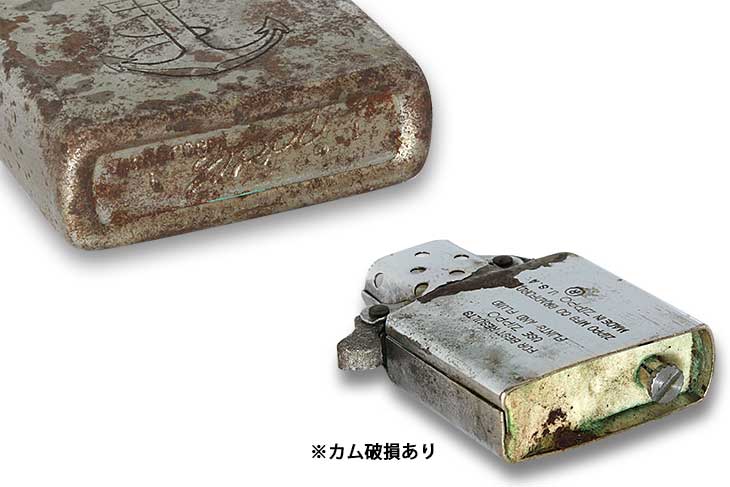 Zippo ジッポー 中古・ベトナムZIPPO 1972年製造 QUI NHON 71-72