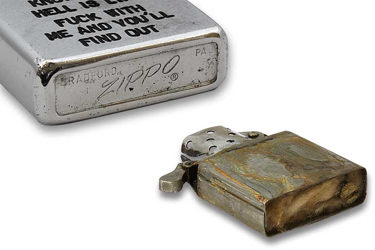 Zippo ジッポー 中古・ベトナムZIPPO 1973年製造 FUCK IT TO ME 72-73