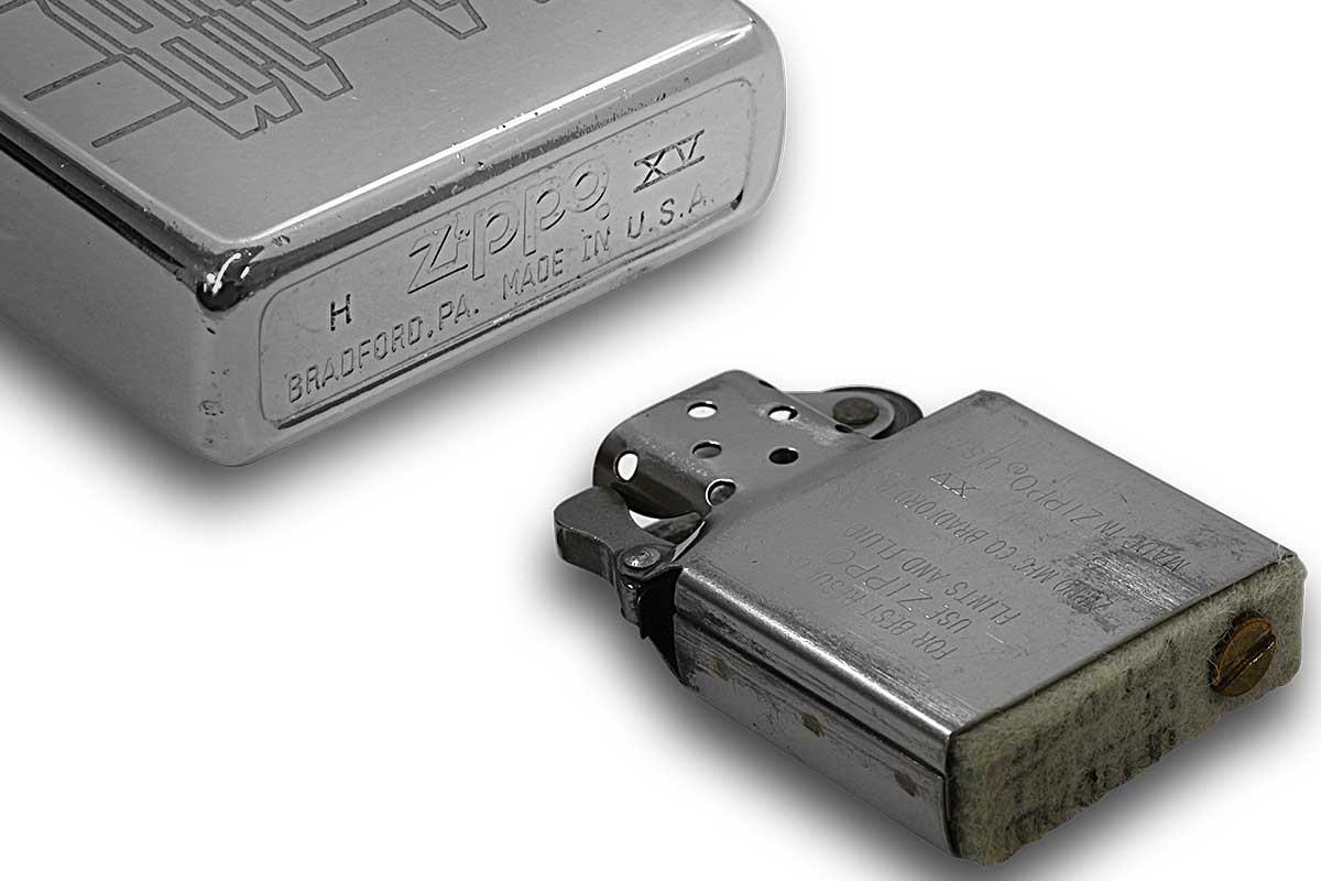 Zippo ジッポー 中古・Paul Smith ポール・スミス 箱なし 保証書なし 傷あり 1999年製造 HI・FI メール便可