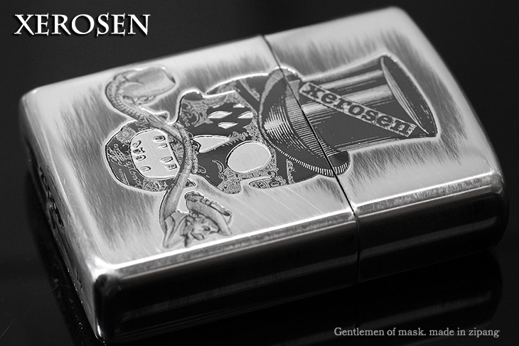 Zippo ジッポー XEROSEN ゼロセン  SKULL and Hat